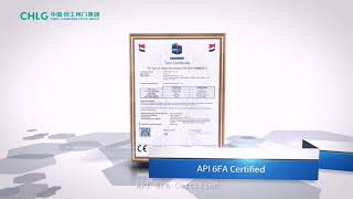 API, ISO, CE, EAC certifications(We