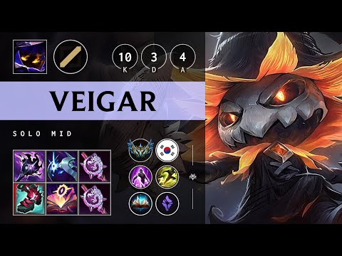 Veigar Mid vs Twisted Fate - KR Challenger Patch 25.13
