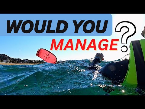 Relaunch the Kite in LIGHT WIND - (Kitesurf Tutorial)