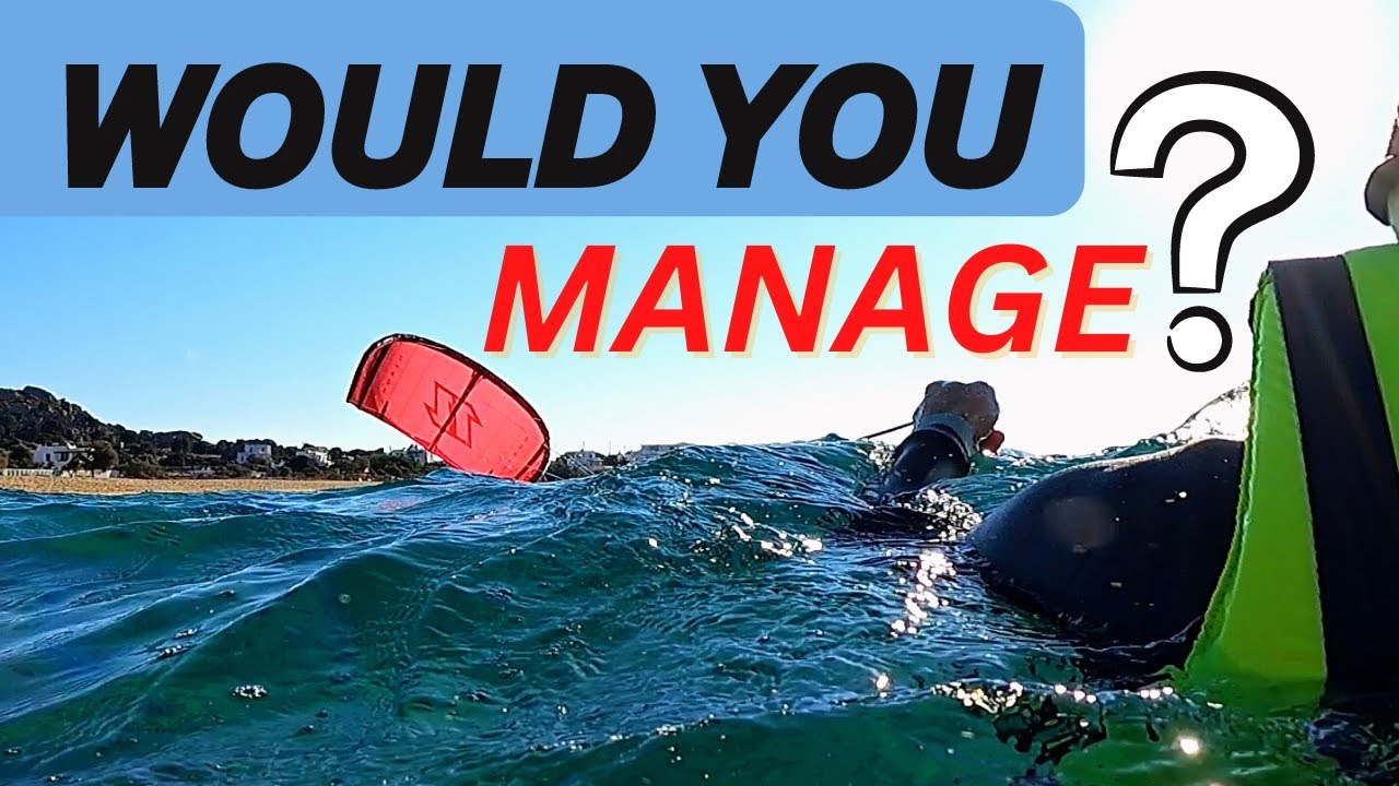 Relaunch the Kite in LIGHT WIND