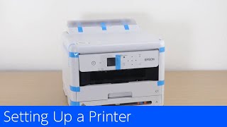 WF-M5399 Series - Setting Up a Printer