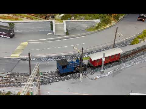 Modellbahn am Bach - Ab auf den Berg