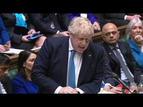 House of Commons PMQs 23/03/22