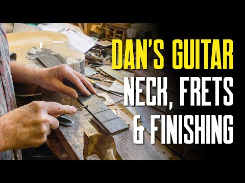 Dan's Acoustic Guitar Build Part 4/5 With Jonny Kinkead
