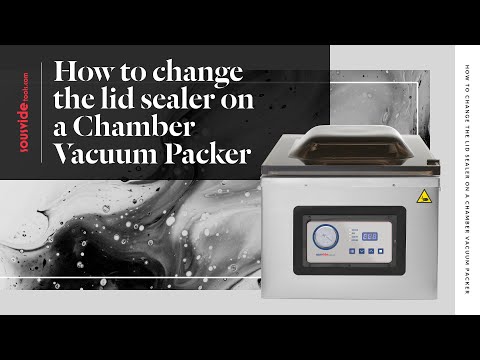 How To Change a Lid Seal on a SousVideTools® Chamber Vacuum Packer
