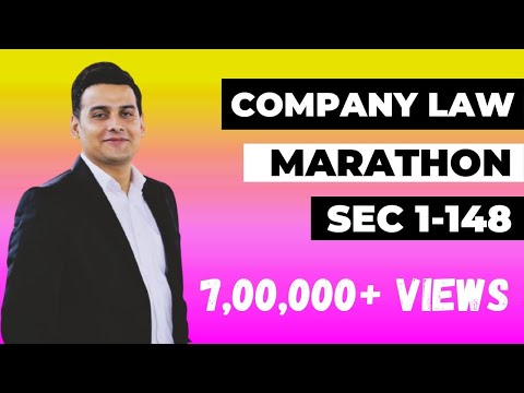 Marathon Class-Company Law (CA-Inter)-Sec 1 to 148