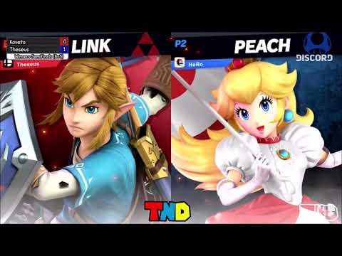 Theseus (Link) vs Koveto (Peach) - Winners Semifinals | TheNintenDudes Online #5