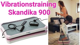 Vibrationsplatte Skandika 900 - Workout mit der Vibrationsplatte