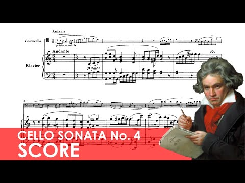 BEETHOVEN Cello Sonata No. 4 in C major (Op. 102, No. 1) Score