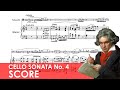 BEETHOVEN Cello Sonata No. 4 in C major (Op. 102, No. 1) Score