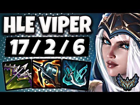 Ashe vs Corki ADC [ Viper + TripleKill ] Korea Challenger Patch 25.1 ✅