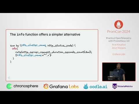 PromCon 2024 - Practical OpenTelemetry with Prometheus 3.0