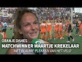 Matchwinner Krekelaar: 'Met blauwe plekken van het veld'