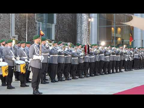 National anthem of Thailand on March 13, 2024 in the Chancellery