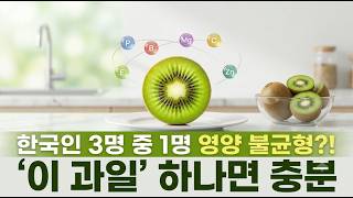 한국인 3명 중 1명 영양 불균형?! ???? '이 과일' 하루 한 알이면 충분합니다!
