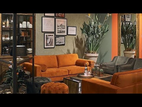 32 Orange Sofa Decor ideas
