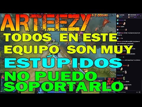 ARTEEZY VS SUMAIL EN RANKED, ARTEEZY PIDE QUE ABANDONEN (SUBTITULOS) | DOTA 2 COSAS