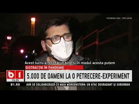 SPANIA - 5.000 DE OAMENI LA O PETRECERE EXPERIMENT_Stiri B1_28 martie 2021