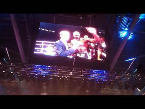 Denton Daley Vs. Jason Douglas (Daley post fight interview and highlights)