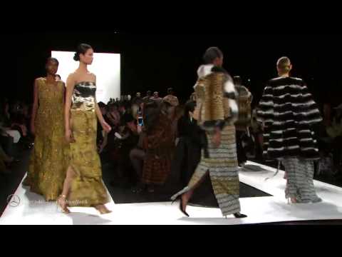 DENNIS BASSO: FINAL WALK AT MBFW NY F/W 2015 COLLECTIONS