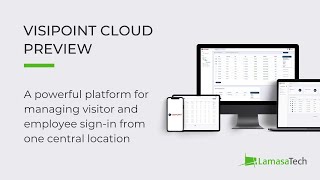 [Preview] VisiPoint Cloud - Manage Visitor & Employee Sign-In Remotely