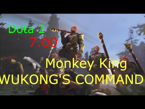 [Dota 2] Monkey King Skill ( WUKONG'S COMMAND )