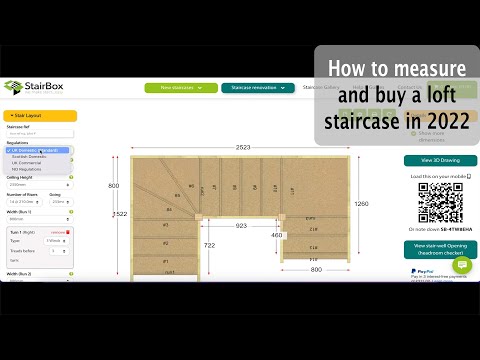 Loft Staircase part 1 - How to measure and buy a loft staircase - using Stairbox