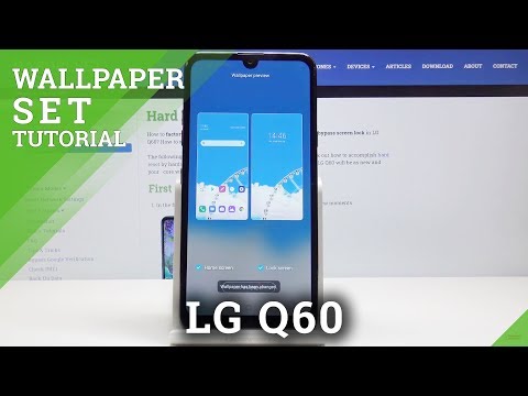 How to Change Wallpaper in LG Q60 – Home Screen Update