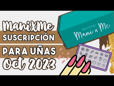 GNOMOS DE JARDIN 🍄 SUSCRIPCIÓN UÑAS · MANIX ME OCT 2023