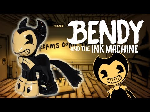 Custom BENDY PONY Bendy And The Ink Machine Tutorial  DIY MLP My Little