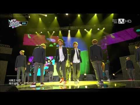 [EXO] 으르렁 (Growl) 130829 Mnet M! Countdown in LA 엠카운트다운