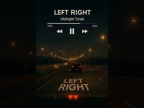 LEFT RIGHT | Midnight Tunes (R&B / Pop Official Audio)