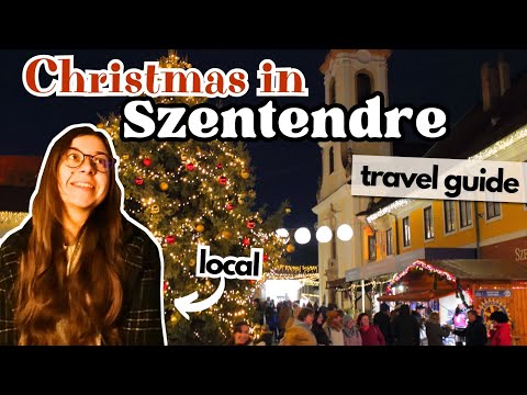 Is SZENTENDRE worth visiting at CHRISTMAS? LOCAL day trip from BUDAPEST, Hungary 🎄