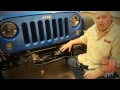 Rock Hard 4x4 Patriot Series Steel Stubby Front Bumper w/ Lowered Winch Plate - JK