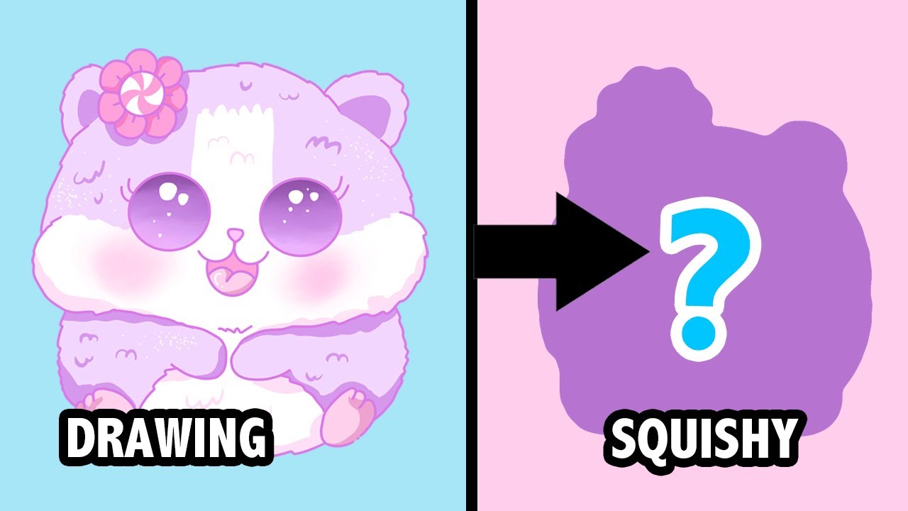 Turning My Drawings Into SQUISHIES #3
