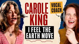 Carole King - The Greatest Female Songwriter EVER? 🤔 | "I Feel The Earth Move" Vocal Coach Analysis