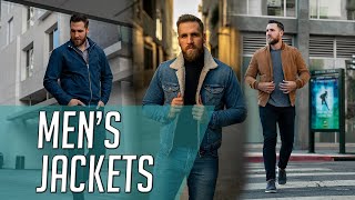 9 Jackets ALL Men Should Own || Men's Coats 2020