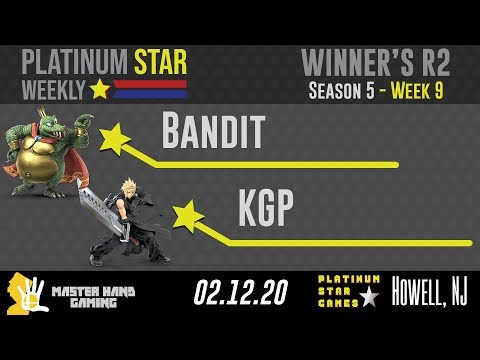 PSW S5:W9 - Bandit (King K Rool) Vs. KGP (Cloud) - Winners R2