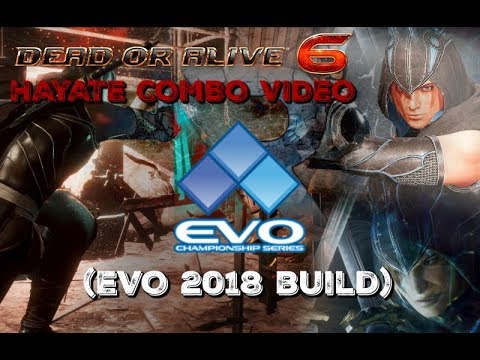 Dead or Alive 6: Hayate Combo Video (EVO 2018 Build)