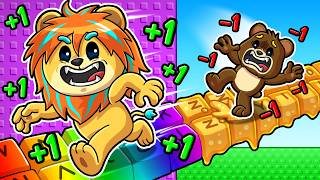 ハチミツでできたキーボードの上でどんどん足が速くなった結果！？【 ロブロックス Roblox 】