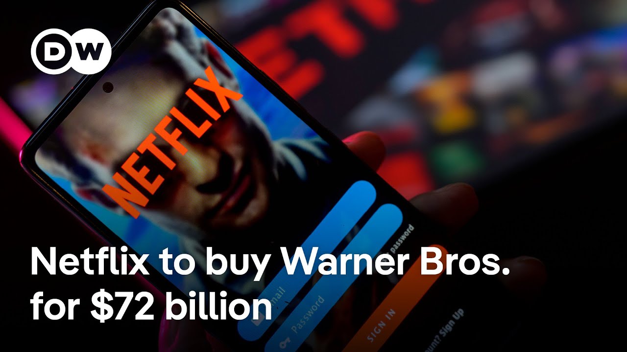 What Netflix’s megadeal to buy Warner Bros means for the US film and entertainment sector | DW News