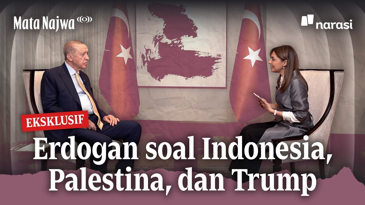 [EKSKLUSIF] Erdogan soal Indonesia, Palestina, dan Trump | Mata Najwa