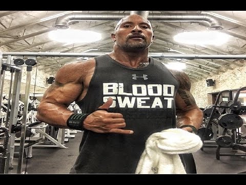 , title : 'Dwayne"The Rock" Johnson Workout 2017'