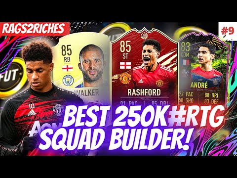 BEST POSSIBLE 250K TEAM FIFA 21! (Get More Wins Easily)! | FIFA 21 250K SQUAD BUILDER! RTG #9