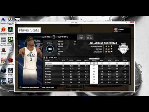 How to start My Career in NBA 2K15 with EDIT ROSTER