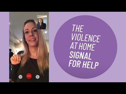 Violence at Home #SignalForHelp