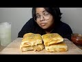 Asmr Comendo Salgado De Presunto E Queijo Joelho E Molho Verde Mukbang Brasil