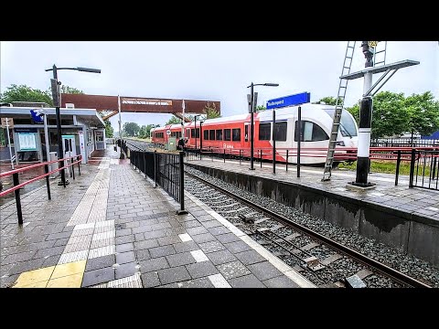 GTW-D thoroughly pushing it's topspeed through Buitenpost - Fly-by -