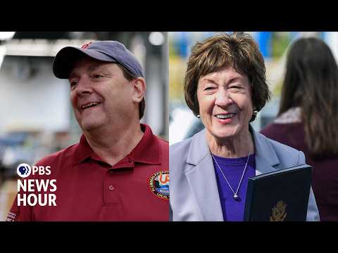 PBS NewsHour: What Maine voters are saying about the Collins-Jackson Senate race
