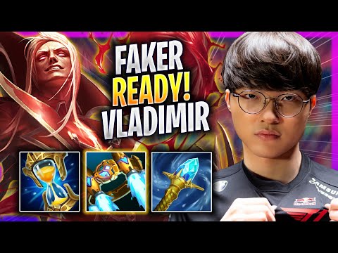 FAKER IS READY TO PLAY VLADIMIR! - T1 Faker Plays Vladimir MID vs Annie! | Season 2023